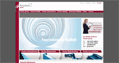 Desktop Screenshot of fischer-group.com